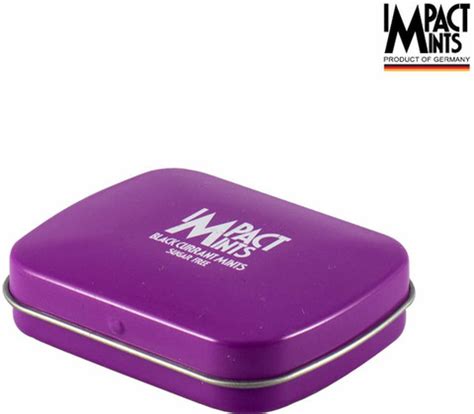 Impact Mints Black currant Mints | Sugar-Free Mints | 14g (Pack of 8 ...