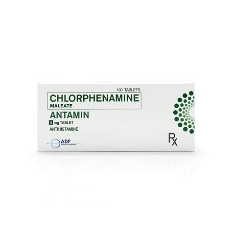 All / Antamin Chlorphenamine Maleate 4mg Tablets
