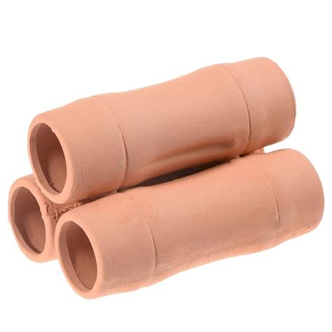 Saim Ceramic Shrimp Tube Shelter Hiding Breeding Cave Aquarium ...