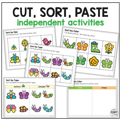 Image result for Spring Shape Sorting