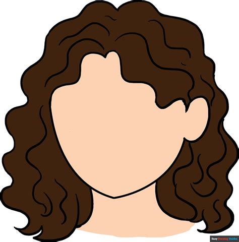 How to Draw Curly Hair – Really Easy Drawing Tutorial