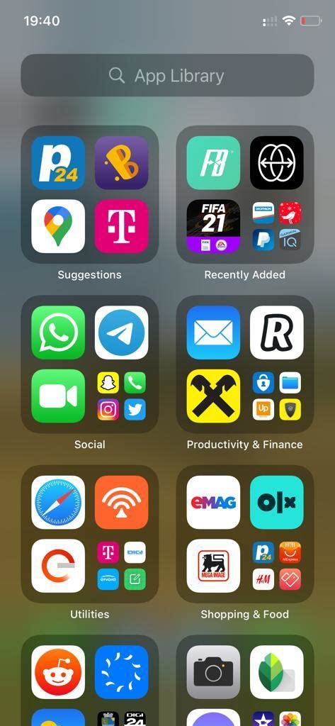 Image result for App Library iOS 14