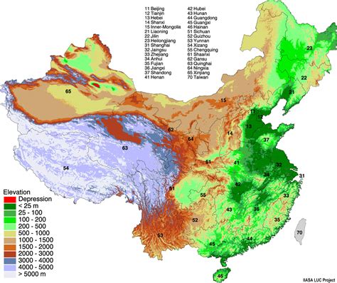 What Is The Topography Of China at Eileen Perry blog