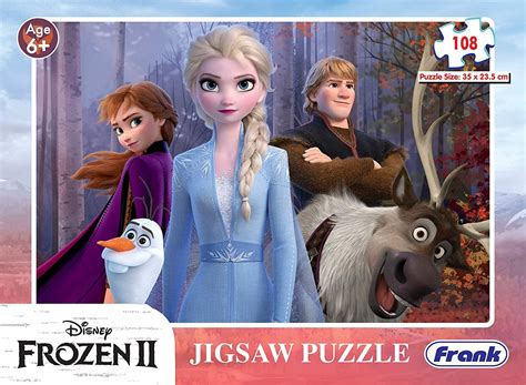 Buy Frank Disney Frozen II Jigsaw Puzzle (108Pcs) Online at Best Price ...