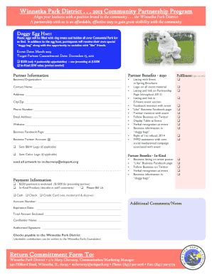 Fillable Online winpark Doggy Egg Hunt - winpark Fax Email Print ...
