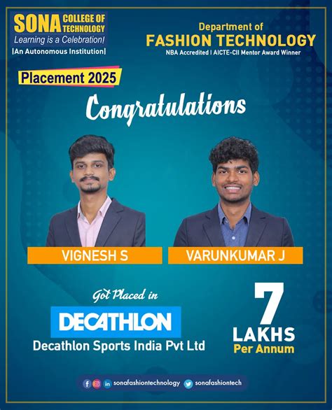 Fashion Technology College and Courses | Salem| Tamil Nadu | India