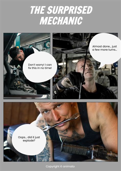 Free Family 4 Panel Comic Strip Template to Edit Online