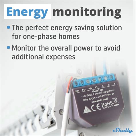 shelly em - wlan controlled intelligent energy meter India | Ubuy