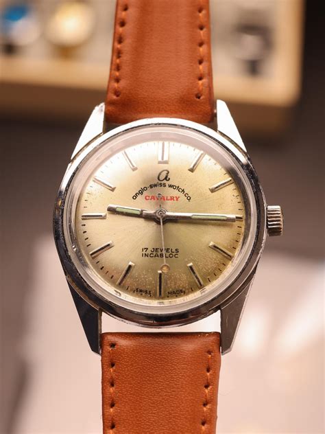 Anglo Swiss Watch Co. Cavalry (32mm; Manual) – The Revolver Club