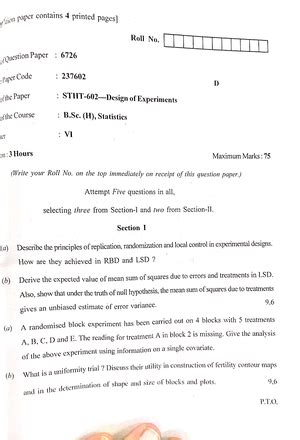 MVA unit 2 merged - B.Sc (H.) Statistics - Studocu