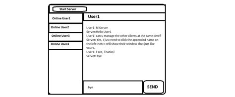 Image result for Chat Socket Java Program in Different PCs