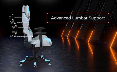 Nilkamal Fyrebird Ergonomic Gaming Chair with Lumbar Pillow, 3D ...