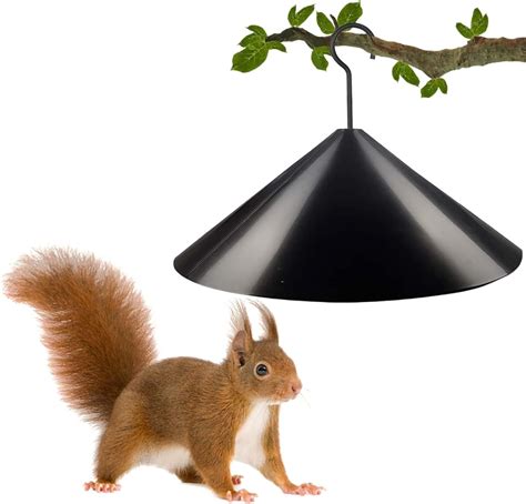Squirrel Baffles for Bird Feeders, Squirrel Guard Pole Mount Squirrel ...