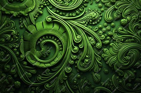 Dark lime green background with gentle pa green screen background image ...