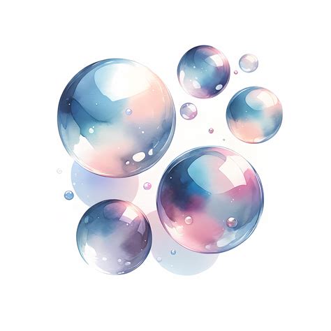 Bubble Clipart, Whimsical Bubbles Graphics, Wall Art, Digital Designs ...