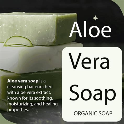 Herbal Organic Aloe Vera Soap – Natural Care, 125g – Shipcart Ecommerce ...