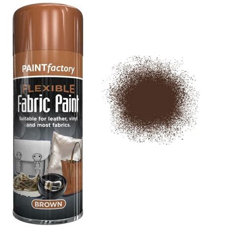 Brown Fabric Spray Paint 200ml Flexible Clothes Aerosol – Sprayster