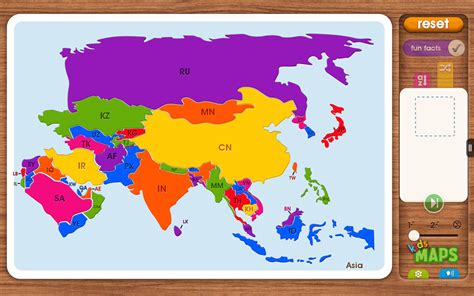 Asia Map for Kids 的图像结果