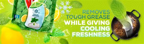 Vim ProClean Dishwash Liquid Gel with Mint, Cooling Freshness, Removes ...