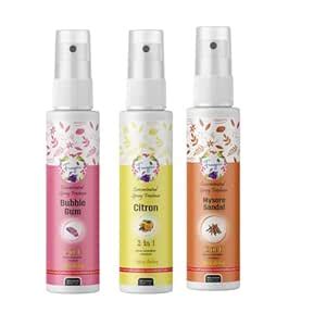 Fragiic Room Spray Bubble Gum, Citron & Mysore Sandal 180 Ml Combo Pack ...