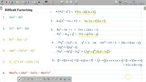 Image result for Factorisation Difficile