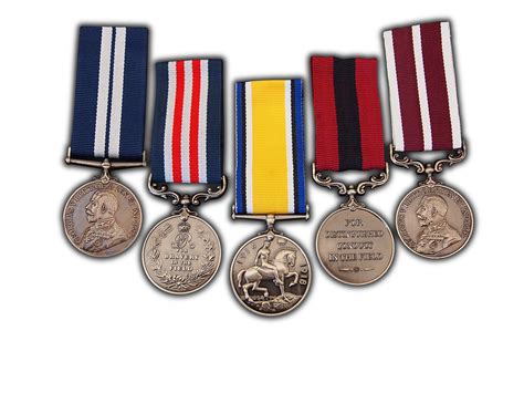 Buy Full British Set 5x Medal | George V | Army Award for Raf Navy Para ...