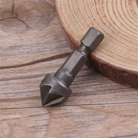Tools Deburring Drilling Countersink Drill Chamfer Bit Cutter 1/4" Hex ...