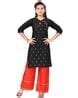 Buy Black Kurtas & Kurtis for Girls by AARIKA GIRLS ETHNIC Online ...