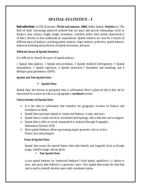 Introduction to Spatial Statistics 的图像结果