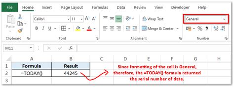 Image result for Excel Today Formula