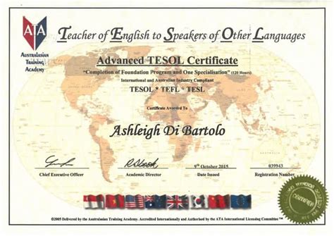 Image result for Advanced TESOL Certification