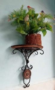 Explore Wood Craft Wooden Set Top Box Wall Shelf Stand Wood Wifi Router ...