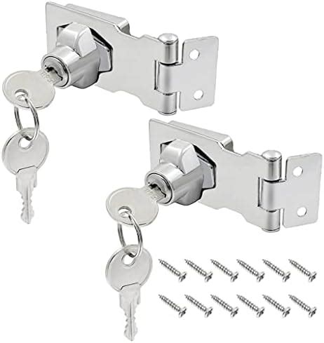 HASTHIP® Child Safety Window Lock Chain Door Latch with Key Window ...