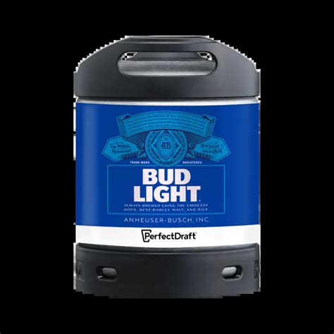 PerfectDraft Bud Light 6L Keg - RaceTrackWOW