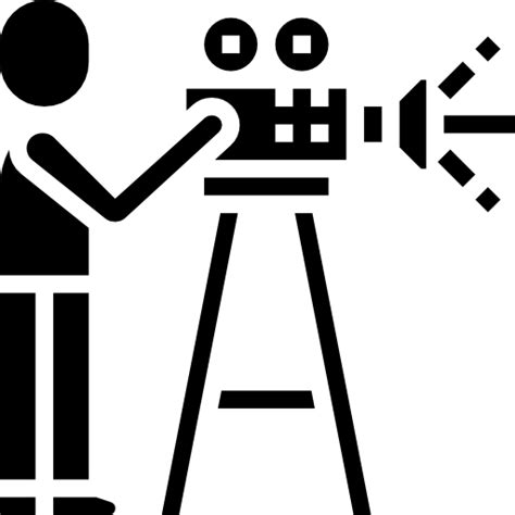 Camera operator - Free people icons