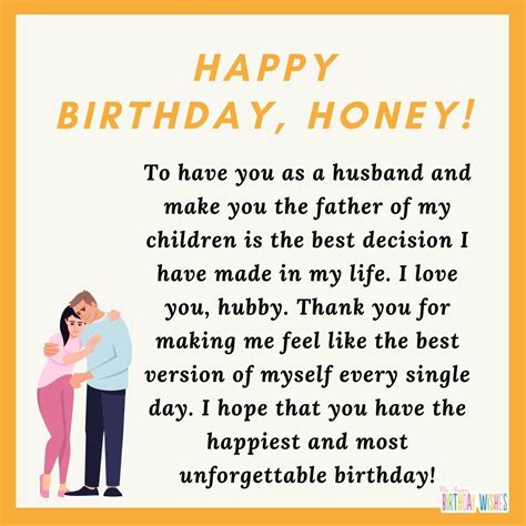Birthday Wishes For Husband And Father