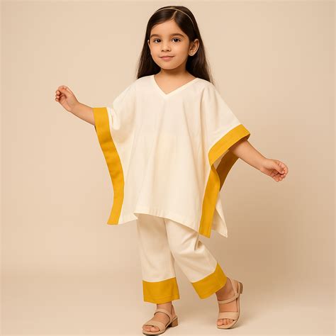 Pre Order: White Kaftan And Pant – Who Wore Whhat