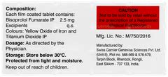Bisonext 2.5 MG | Order Bisonext 2.5 MG Tablet Online at Truemeds