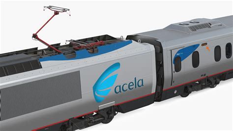 3D Amtrak Acela Express Train | 3D Molier International