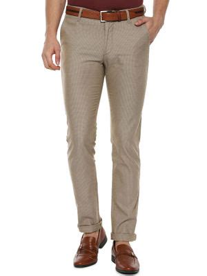 Buy Van Heusen Beige Trouser Online
