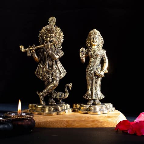 Radha Krishna Idol - Base – Ishatvam