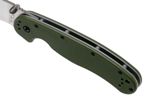 Ontario RAT-1 SP 8848FGTC Forest Green, Plain Edge pocket knife ...
