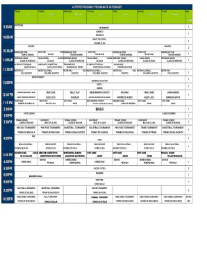 Image result for How to Write a Program for Activities