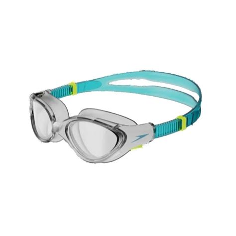 Speedo Women’s Biofuse 2.0 Clear-Lens Swimming Goggles – Tint & Blue ...