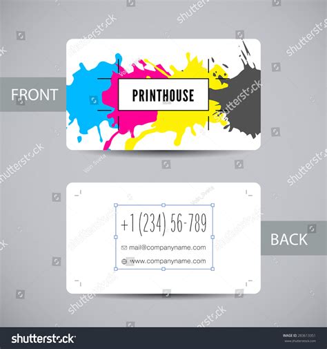 Business Card Printer Template 的图像结果