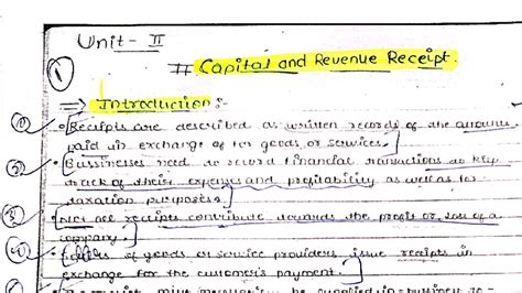 Capital and revenue receipt - Bussinesses need to record inancial ...