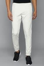 Buy Men Textured Regular Fit Cream Jogger Pants Online - 802509 | Allen ...