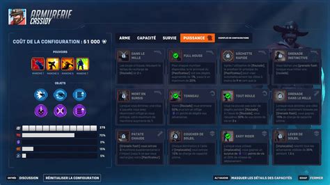 Meilleurs builds Cassidy Overwatch 2 Stadium - Overwatch - JudgeHype