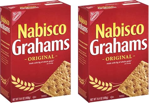 Nabisco Graham Crackers [408g, 14.4oz] (Pack of 2): Amazon.co.uk: Grocery