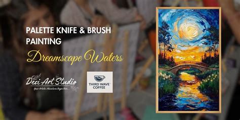 Palette Knife & Brush Painting - Desi Art Studio, Third Wave Coffee ...
